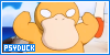 Psyduck flexing biceps