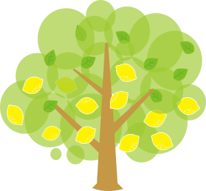 Tree with yellow fruit